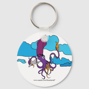 vleugelvliegtuig, www.zazzle.com/lizzadactyl* sleutelhanger
