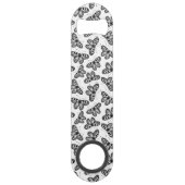 Vleugelvlinderpatroon Speed Flessenopener (Achterkant)