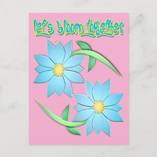 vleugje lente briefkaart