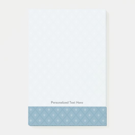 Vleur-de-lis-patroon Post-it® Notes (Voorkant)