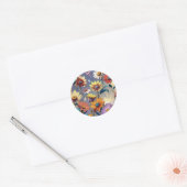 Vleuren Ronde Sticker (Envelop)