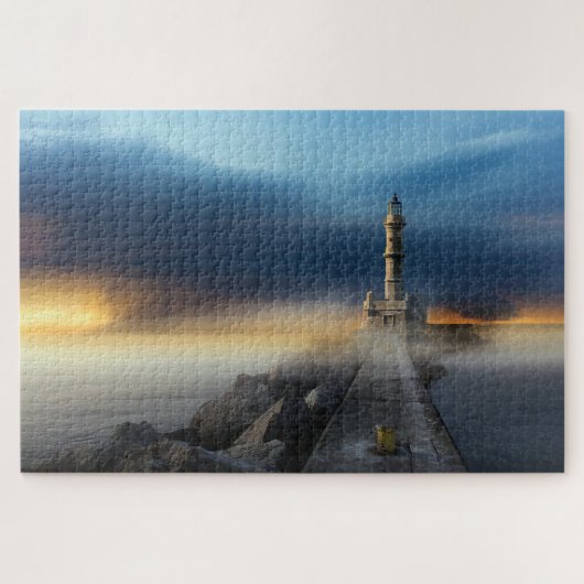 Vlichterij — storm-landschap legpuzzel (Horizontaal)