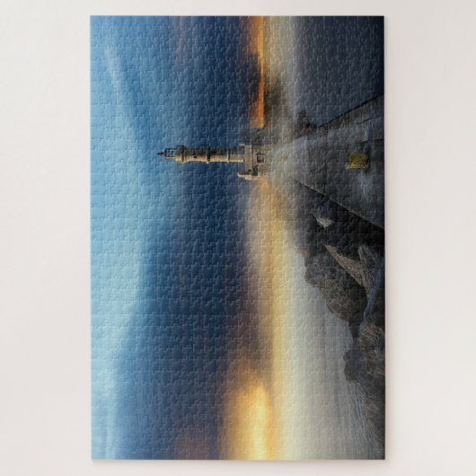 Vlichterij — storm-landschap legpuzzel (Verticaal)