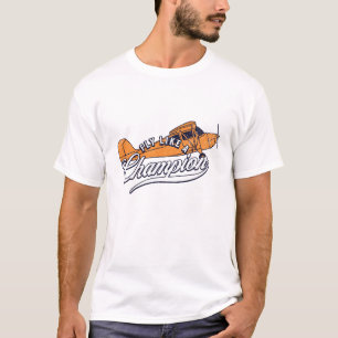 Vlieg als een kampioen - Pilotengeschenken T-shirt