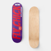 VLIEG CHICK SKATEBOARDS / JMT SKATEBOARDS (Voorkant)