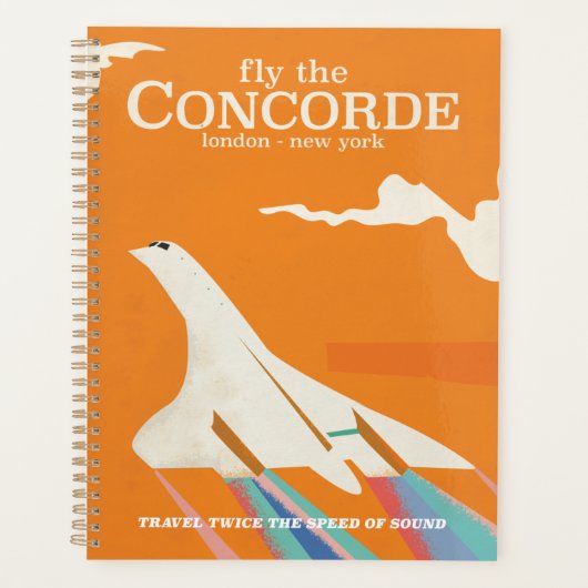 Vlieg de Concorde Planner (Voorkant)