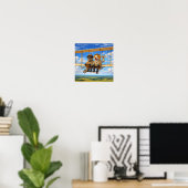 "Vlieg hoog" Poster (Thuiskantoor)