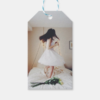 Vlieg in de lucht Fairy Tale Foto Gift Labels Cadeaulabel