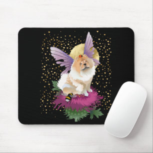 VLIEG ME NAAR DE MOON Chow mousepad Muismat