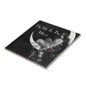 VLIEG ME TE DE MOON TILE VOOR VROUWEN TEGELTJE (Zijkant)