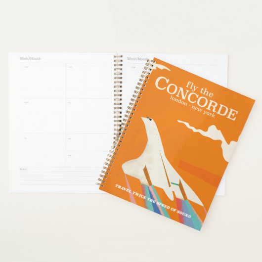 Vlieg met de Concorde Planner (Display)