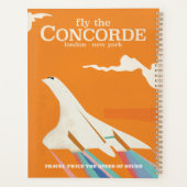 Vlieg met de Concorde Planner (Achterkant)