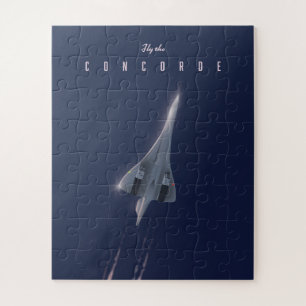 Vlieg met de Concorde Reisposter Legpuzzel