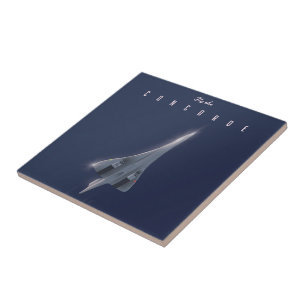 Vlieg met de Concorde Reisposter Tegeltje