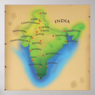 Vlieg naar India Poster