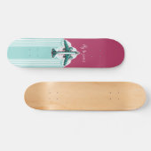 Vlieg naar Parijs Skateboard (Horizontaal)