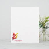 Vlieg niet alleen, soar! Papierwaren Briefhoofd (Staand voorkant)