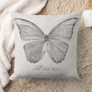 Vlieg piloot van Butterfly personaliseren Kussen