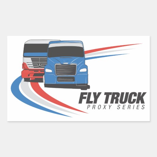 Vlieg Proxy Truck Series Stickers (Voorkant)