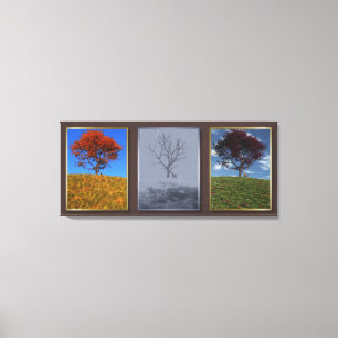 Vlieg snel de Triptych Canvas van Jaren