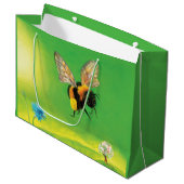 Vlieg van de Bumblebee Groot Cadeauzakje (Voorkant Gekanteld)