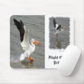 Vlieg van de Pelican Muismat (Met muis)