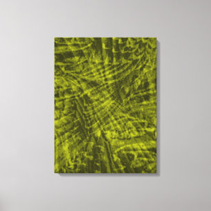 Vlieg van groen rosella abstract triptych canvas afdruk