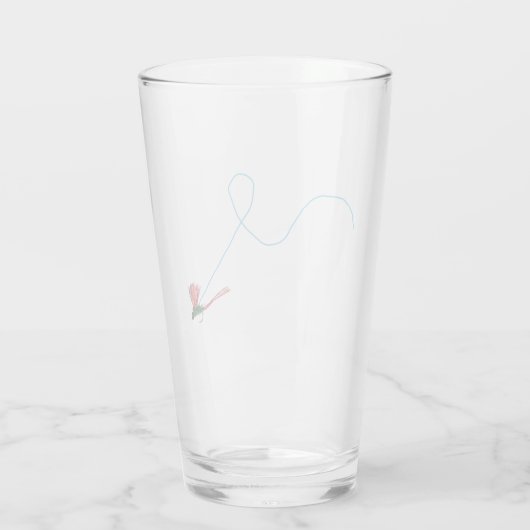 Vlieg Vissen Rod en Reel Combo Glas (Achterkant)