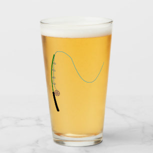 Vlieg Vissen Rod en Reel Combo Glas