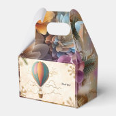 "Vlieg voorbij grenzen" Bedankdoosjes (Voorkant Zijde)