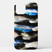 Vlieg Waterverf veren: naadloze achtergrond Case-Mate iPhone Case (Achterkant)