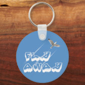 Vlieg weg sleutelhanger (Voorkant)