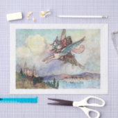 Vlieg weg tissuepapier (Craft)