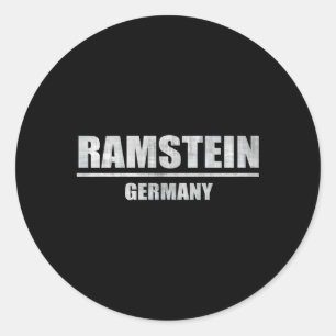 Vliegbasis Ramstein Gery Ronde Sticker