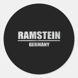 Vliegbasis Ramstein Gery Ronde Sticker