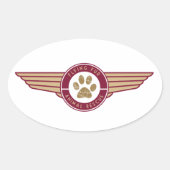 Vliegbont - Airline Logo sticker (Voorkant)