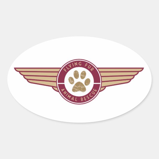 Vliegbont - Airline Logo sticker (Voorkant)