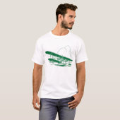 vliegboot t-shirt (Voorkant volledig)