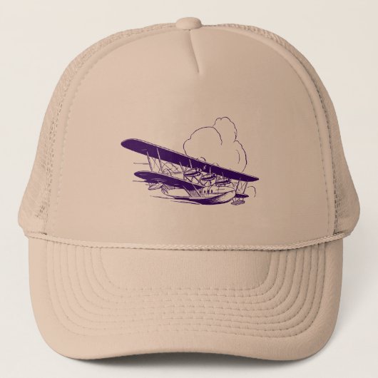 vliegboot trucker pet (Voorkant)
