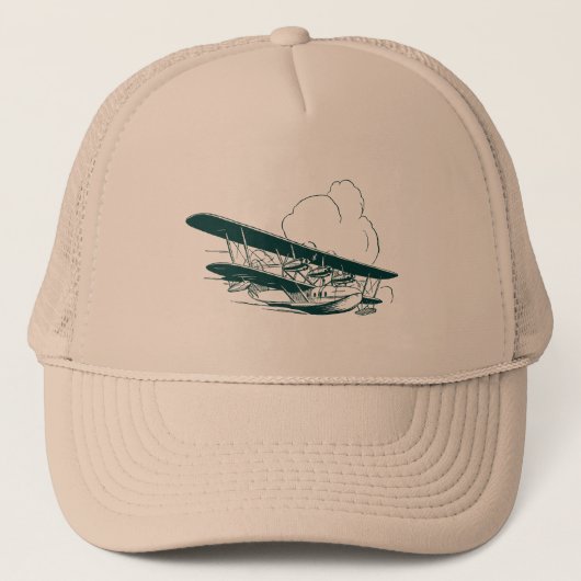 vliegboot trucker pet (Voorkant)