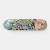 "Vliegdekdek" Schaats Skateboard (Horizontaal)