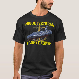 Vliegdekschip Uss John F Kennedy Veteranen Dag T-shirt