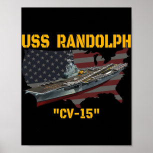 Vliegdekschip Uss Randolph Cv-15 Veterans Day F Poster