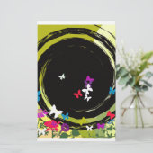 Vliegdeksel Briefpapier (Staand voorkant)