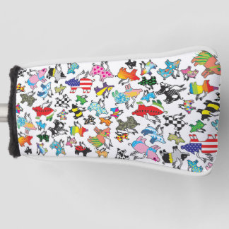 Vliegdeksel voor het trekken van vliegende varken golfheadcover