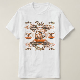 Vliegen (afwisselend) t-shirt