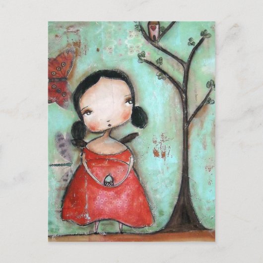 vliegen briefkaart (Voorkant)