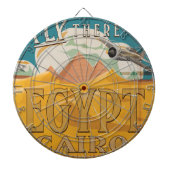 Vliegen daar - Egypte Dartbord (Voorkant)