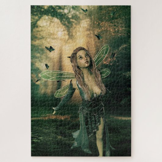 Vliegen en Butterflies Legpuzzel (Verticaal)