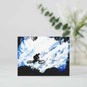 Vliegen hoog! briefkaart (Staand voorkant)